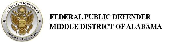 Federal Public Defender middle district of alabama